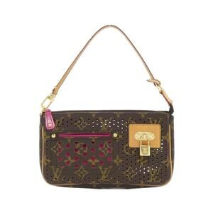 LOUIS VUITTON Brown Monogram Pochette Pouch